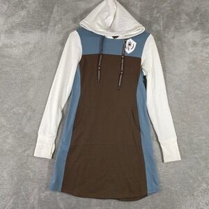 Critical Role Hoodie Dress Womens XS Brown Battle Tested in Exandria Vex DND